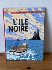Tintin l île noire - bd, l’Île