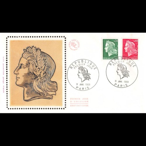 Fdc soie la république - soie,