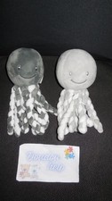 Lot 2 doudou peluche pieuvre