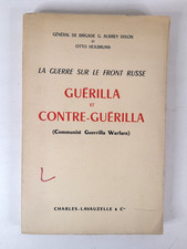 GUÉRILLA ET CONTRE GUÉRILLA, COMMUNIST GUERILLA WARFARE, Ch-LAVAUZELLE & Cie1956