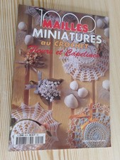 Mailles miniatures au crochet, Fleurs et Capelines 1995 suplément au n° 164