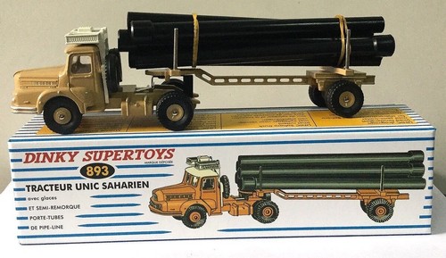 Dinky toys 893 - tracteur, unic