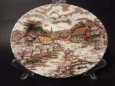 Ancien Plateau En Céramique