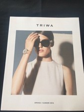 Watch catalog / Catalogue montres TRIWA spring / summer 2016 70 pages