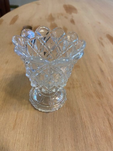 Petit verre cristal moulé - verre, en