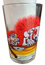 1 Verre à  moutarde Astérix et OBÉLIX A Table OBÉLIX Voie ROUGE AMORA