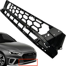 Grille centrale pare choc audi - grille,