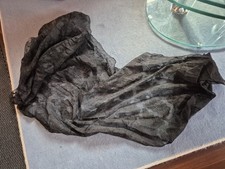 Mantille noire echarpe pièce - noire,