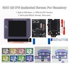 OSD Menu 3.1" Laminated FRM IPS Backlight LCD Screen Kit Pre-cut Case For GB DMG