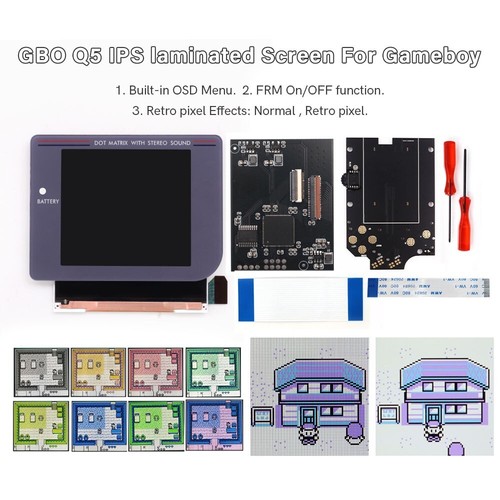Osd menu laminated frm - 3.1",