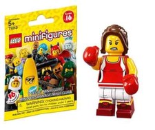 FIGURINE MINIFIGURE LEGO SERIE 16 71013 N°8 LE CHAMPION DE BOXE