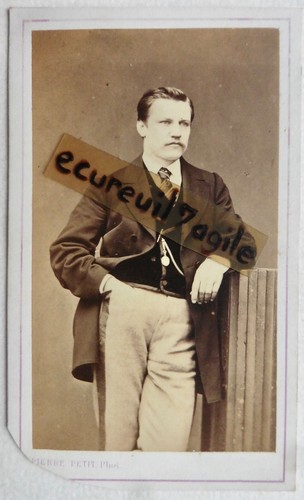 Cdv photo pierre - cdv, à