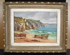 Paul ESNOUL Falaise & plage du