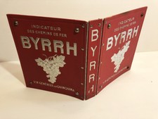 Ancien Classeur  Indicateur Des Chemins De Fer  BYRRH