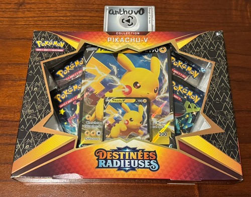 Coffret pokémon pikachu - coffret, pikachu-v