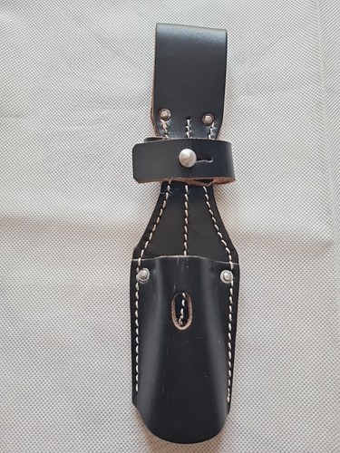 Porte baionnette cuir daté - cuir,