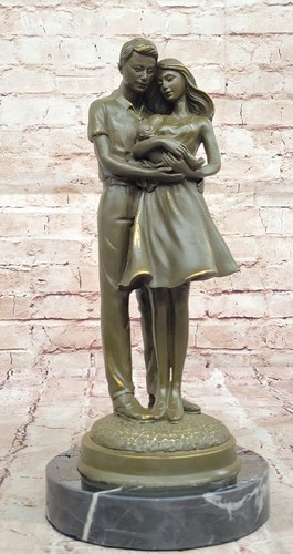 Milo signée bronze statue - milo, of
