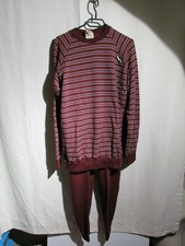 jogging/survêtement vintage puma bordeaux rayé taille 4