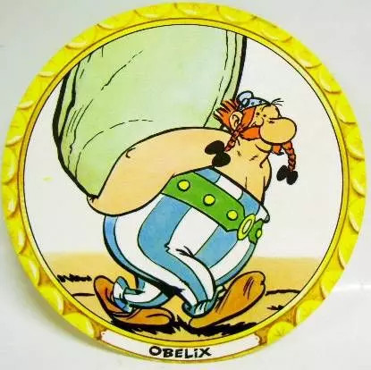Astérix portraits vache qui - -,