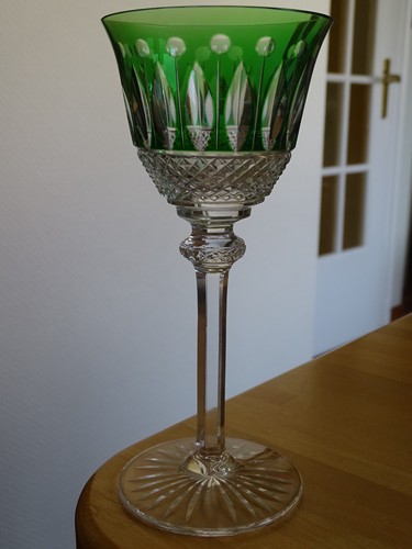 Saint louis verre vin - 1, rouge