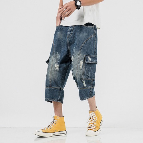 Jeans hommes court - jeans, pantalon