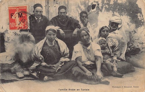 Tunisie famille arave - -,