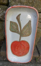 Capron Vallauris ? Plat en