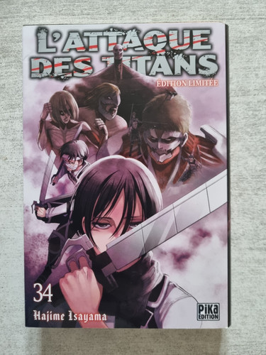 Manga attaque des titans - manga,