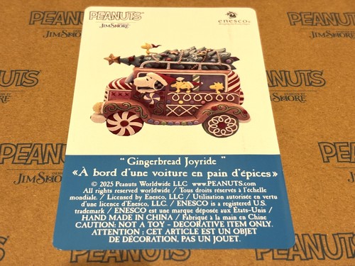 Figurine jim shore peanuts - figurine,