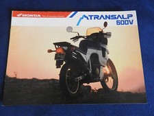 catalogue moto honda transalp 600 V 1989