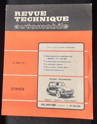 Revue technique citroen - technique,