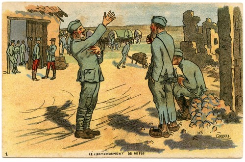 Artist signed gabard guerre - artist, signed.