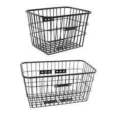 Panier avant et arrière pour vélo, conteneur de chargement pour le transport