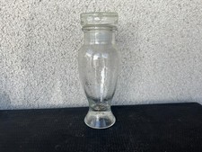 flacon ancien en verre soufflé