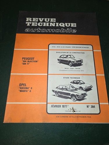 Rta revue technique automobile - revue,