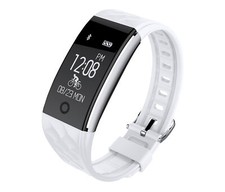 Awei H1 Smartwatch Horloge Smart Band Tracker Moniteur Cardiaque Sport Blanc