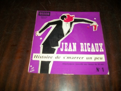 Vinyle tours jean rigaux - vinyle, 45