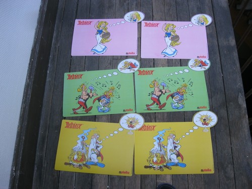 Set table asterix nutella - set,