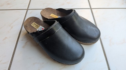 Sabots vintage bois - en,