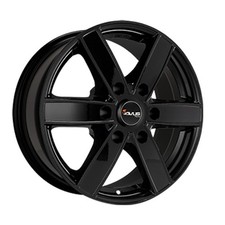 JANTES ROUES AVUS AC-V61 POUR IVECO DAILY 2,3 HTP 35S14 6.5X16 6X125 BLACK BXU