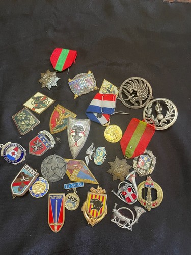 Lot médailles militaires - lot,