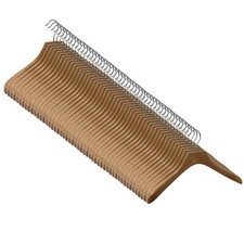 GERSO 50x Cintre de haute qualité - Deluxe, en hêtre laqué brillant