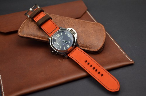 Watch strap 22 nubuck - strap,