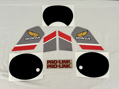 Honda mtx noir stickers - honda,