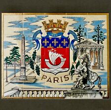 Longwy EXCEPTIONNELLE  PIÈCE UNIQUE  "PARIS" signée Paul MIGNON M.O.F.