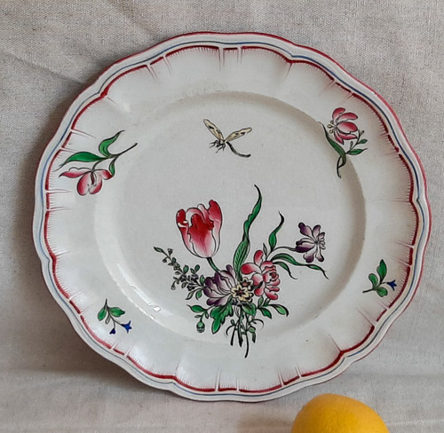 Assiette plate faïence - assiette,