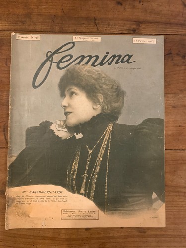 Revue femina 1905 mme - femina, 1905#98