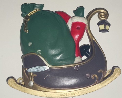 Pere noel musical traineau - musical,
