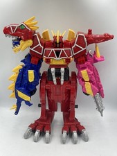 BANDAI 2015 Power Rangers DELUXE SUPER CHARGE DINO CHARGE T-REX MEGAZORD Builder