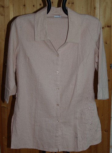 Veste chemise lin - chemise, viscose
